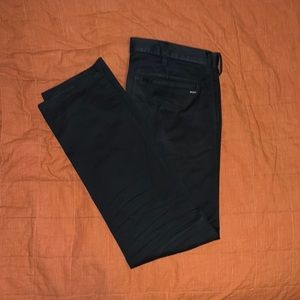 RVCA Men’s Jeans. Black. 36.
